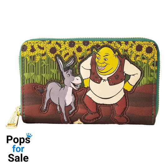 Dreamworks by Loungefly Wallet Shrek & Donkey Sunflower Field