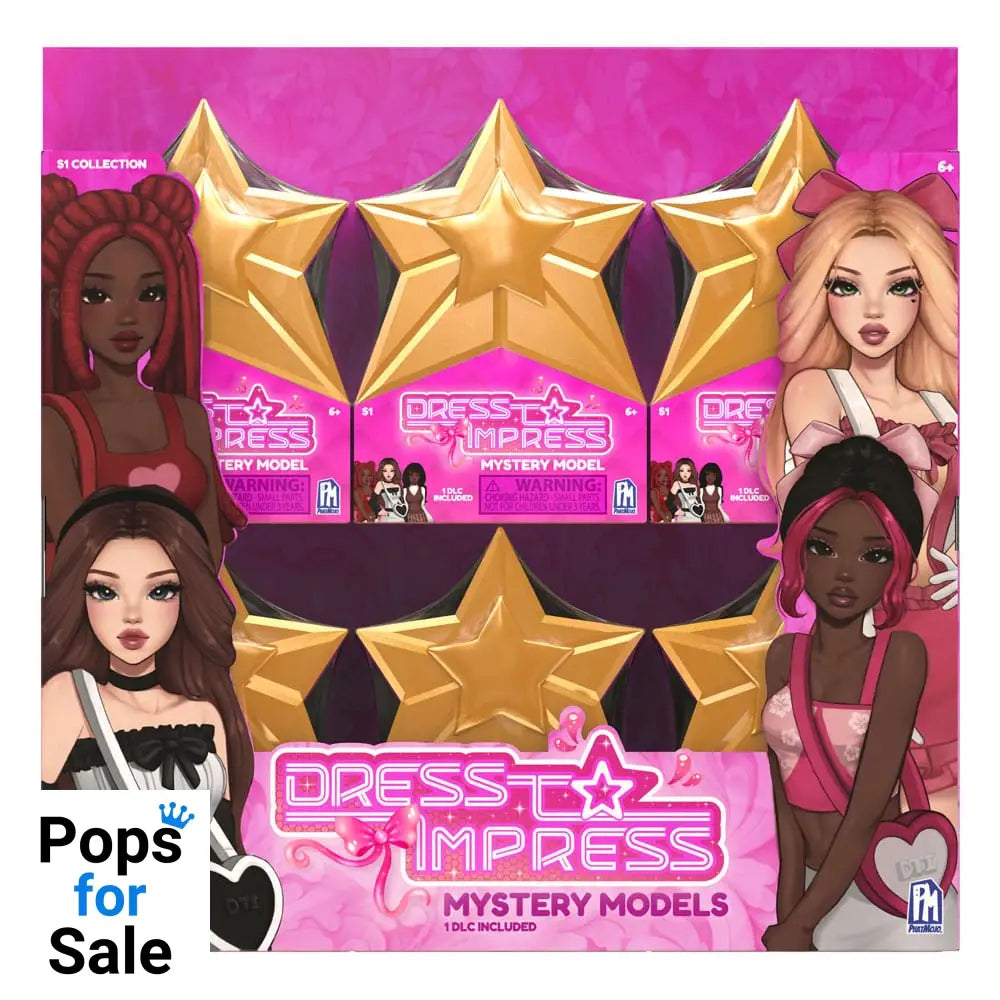 Dress To Impress Mystery Small Dolls 10 cm Series 1 Display (18)