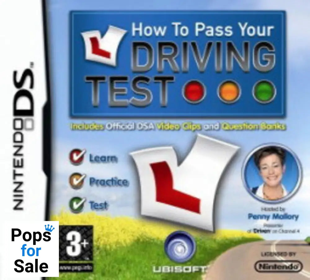 Driving Test for the Nintendo DS/3DS - [Liquid Damage]