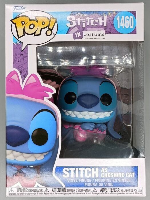 #1460 Stitch (as Cheshire Cat) Disney Lilo & Stitch - Alice in Wonderland Funko POP 