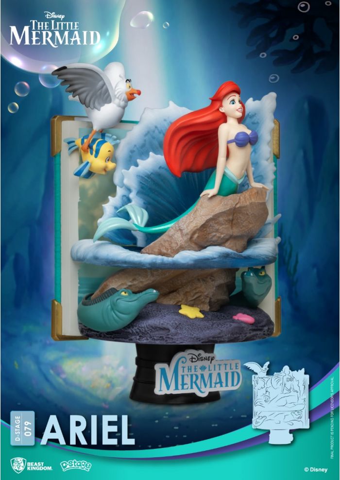 Figure (DS-079) Ariel - Story Book Series Disney Figure