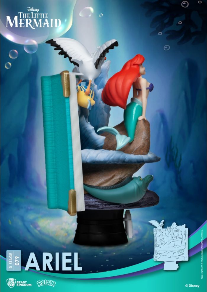 Figure (DS-079) Ariel - Story Book Series Disney Figure