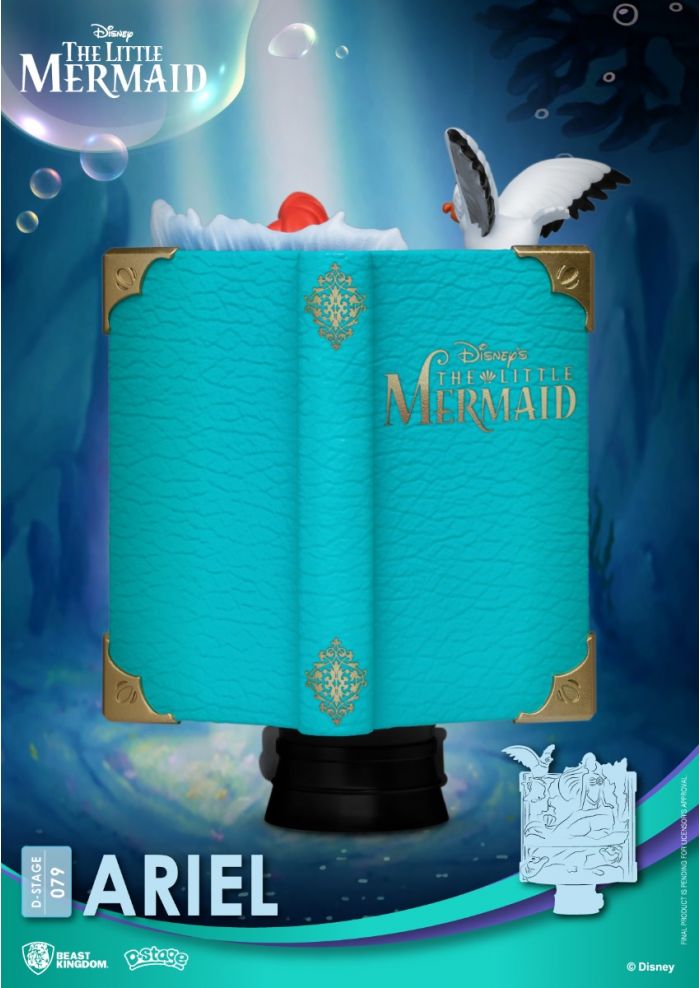 Figure (DS-079) Ariel - Story Book Series Disney Figure