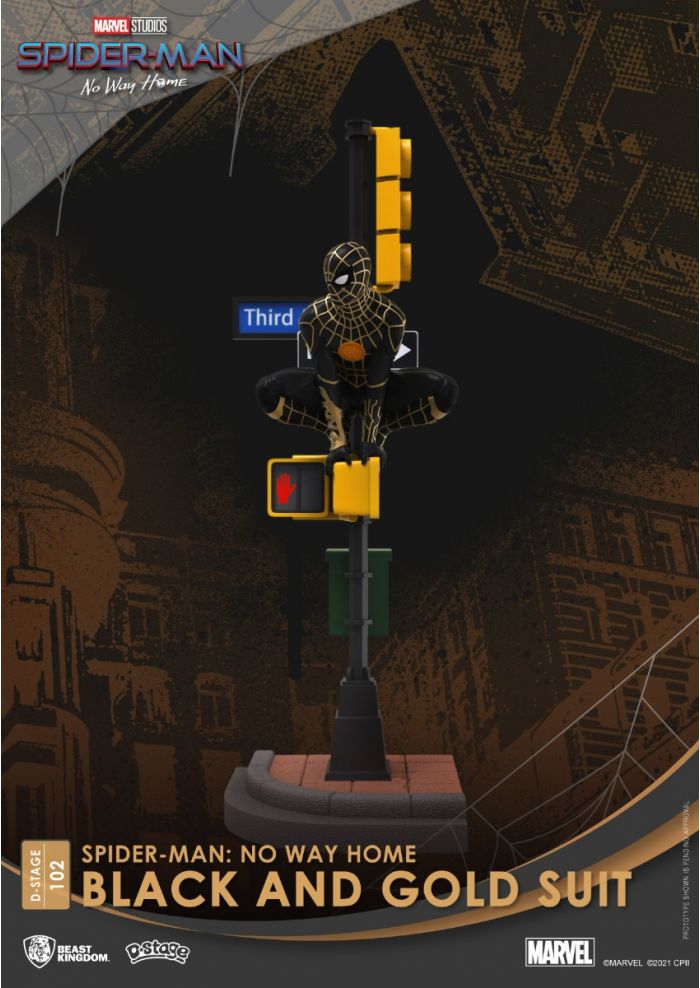 Figure (DS-102) Black and Gold Suit - Spider-Man: No Way Home Figure