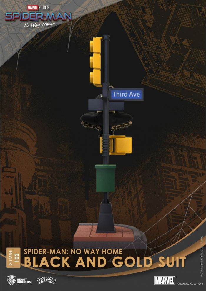 Figure (DS-102) Black and Gold Suit - Spider-Man: No Way Home Figure