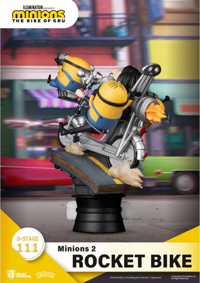 Figure (DS-111) Gru`s Bike - Minions: The Rise of Gru Figure