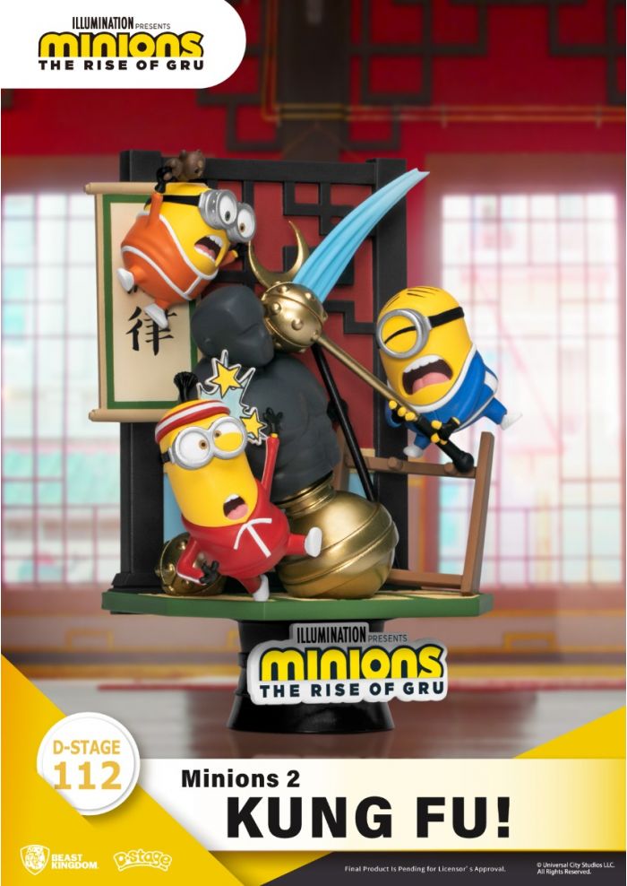 Figure (DS-112) Kung Fu Training - Minions: The Rise of Gru Figure
