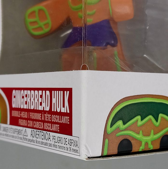 #935 Gingerbread Hulk - Marvel - Box Damaged Funko POP