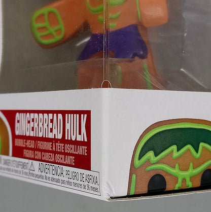 #935 Gingerbread Hulk - Marvel - Box Damaged Funko POP