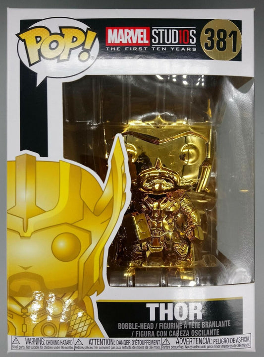 381 Thor (Gold) - Chrome - Marvel Studios 10 Funko POP