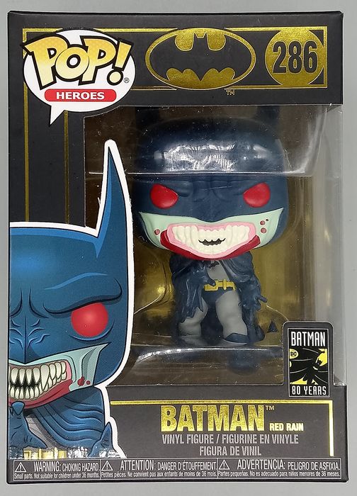 #286 Batman (Red Rain) - DC - Batman 80 Years Funko POP