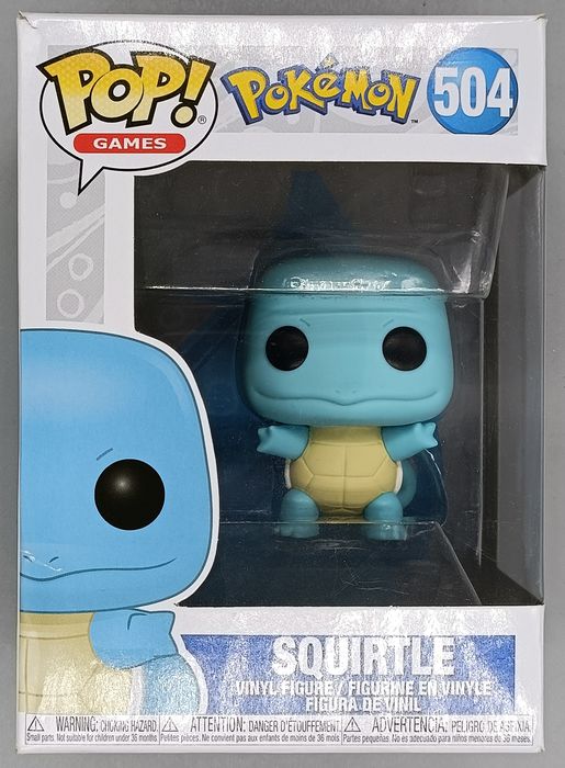 504 Squirtle - Pokemon - Box Damaged Funko POP