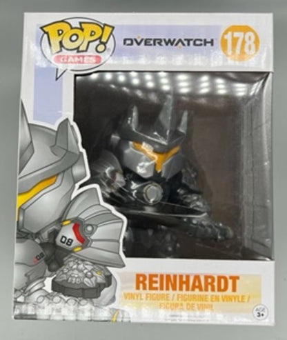 178 Reinhardt - 6 Inch - Overwatch - Box Damaged Funko POP