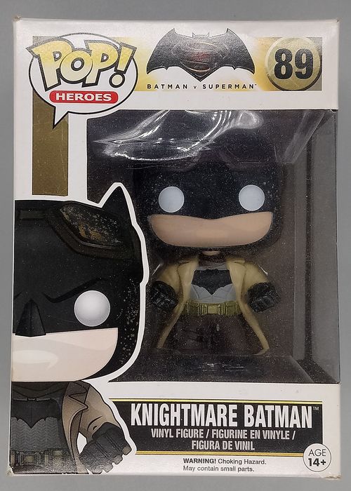 #89 Knightmare Batman - Batman vs Superman - Box Damaged Funko POP