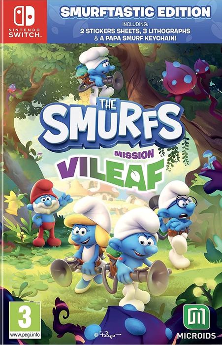 The Smurfs: Mission ViLeaf - Smurftastic Edition (Nintendo Switch)