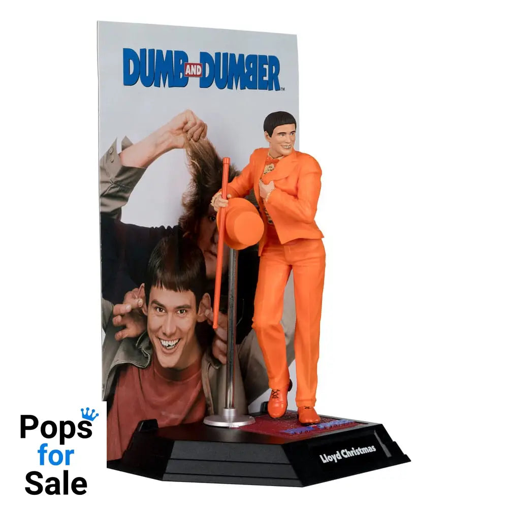 Dumb and Dumber Movie Maniacs PVC Statue Lloyd Christmas (Gold Label) 15 cm