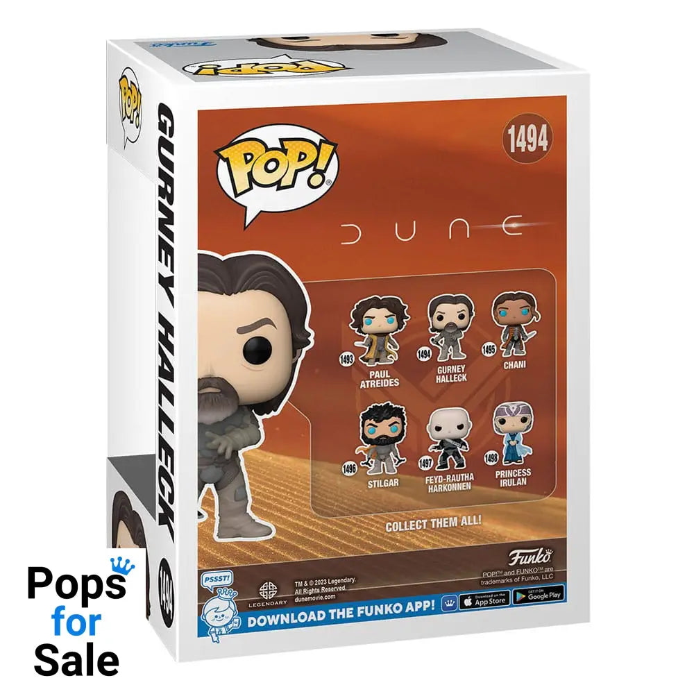 Dune 2 POP! Movies Vinyl Figure Gurney Halleck 9 cm