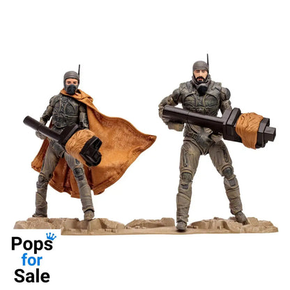 Dune: Part Two Action Figure 2-Pack Stilgar & Shishakli (Gold Label) 18 cm