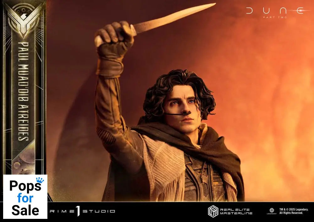 Dune: Part Two Real Elite Masterline Series Statue 1/3 Paul Atreides 90 cm
