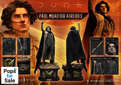 Dune: Part Two Real Elite Masterline Series Statue 1/3 Paul Atreides 90 cm