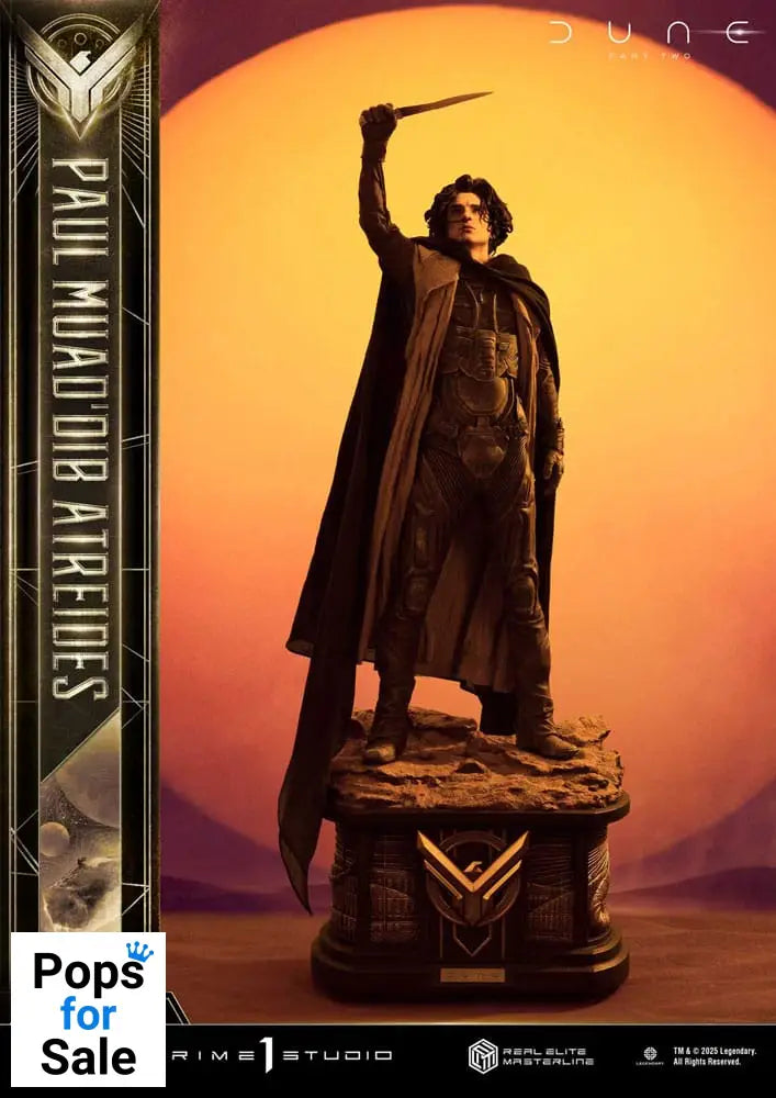 Dune: Part Two Real Elite Masterline Series Statue 1/3 Paul Atreides 90 cm