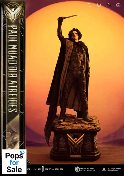 Dune: Part Two Real Elite Masterline Series Statue 1/3 Paul Atreides 90 cm Statues
