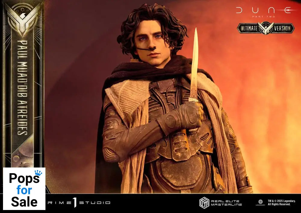 Dune: Part Two Real Elite Masterline Series Statue 1/3 Paul Atreides Ultimate Verison 90 cm