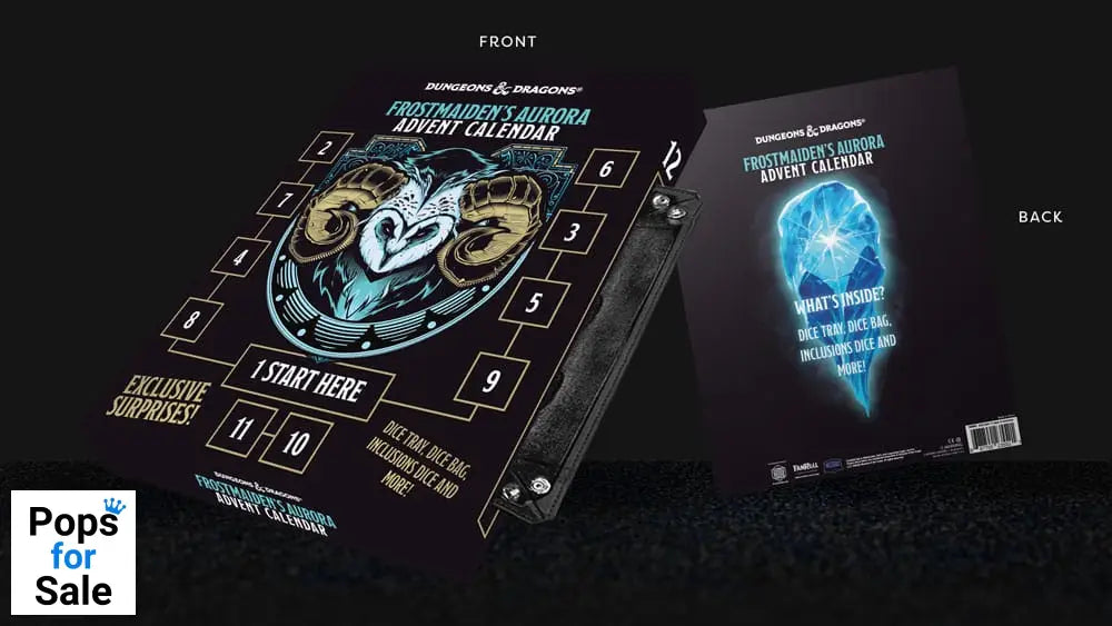 Dungeons and Dragons Advent Calendar Frostmaiden's Aurora Holiday