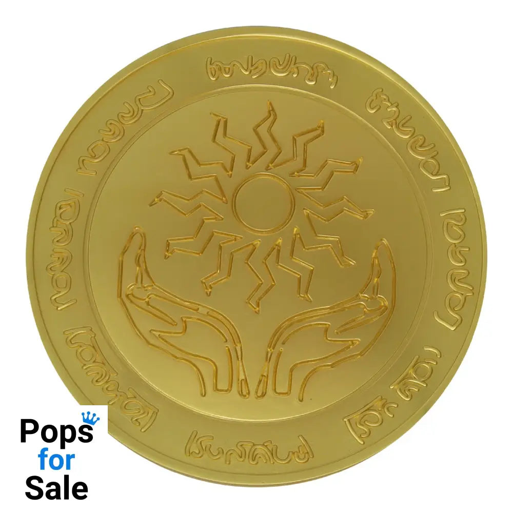 Dungeons & Dragons 24k Gold Plated Amulet of Health Medallion Medallion