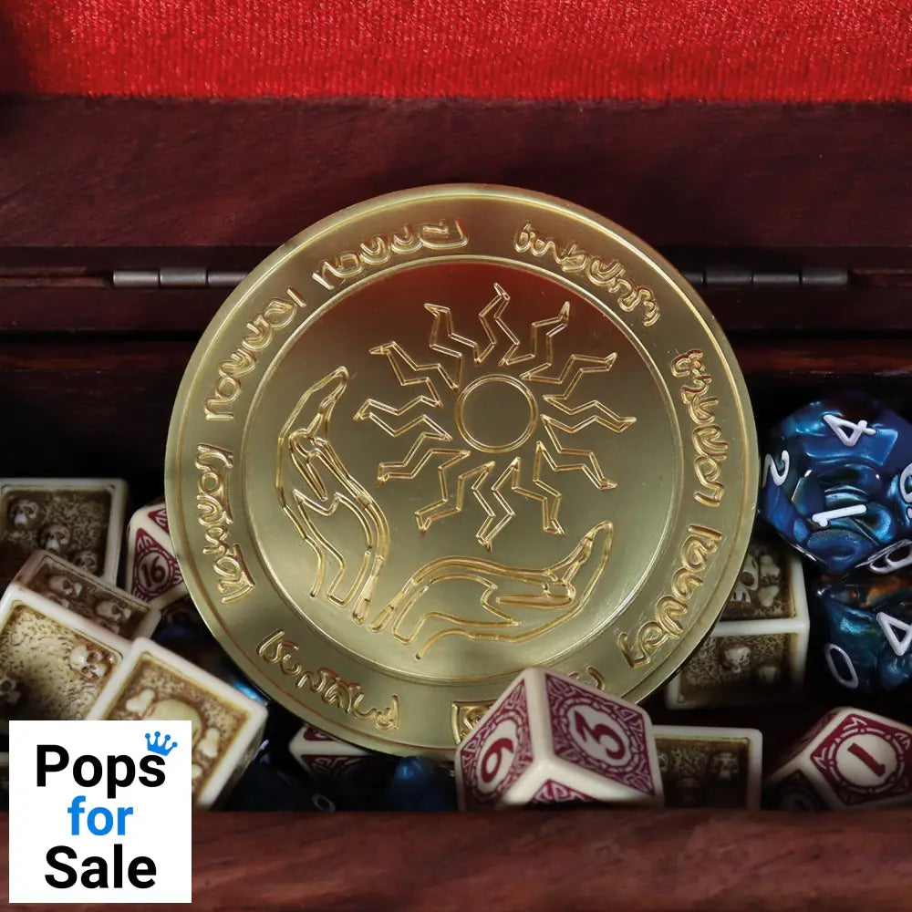 Dungeons & Dragons 24k Gold Plated Amulet of Health Medallion Medallion