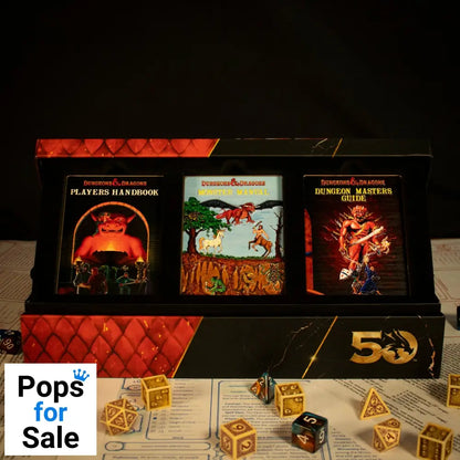 Dungeons & Dragons 50th Anniversary 1st Edition Book Cover Ingot Set Ingot set