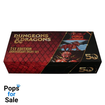 Dungeons & Dragons 50th Anniversary 1st Edition Book Cover Ingot Set Ingot set