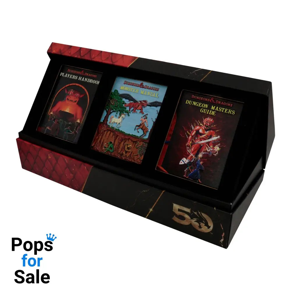 Dungeons & Dragons 50th Anniversary 1st Edition Book Cover Ingot Set Ingot set
