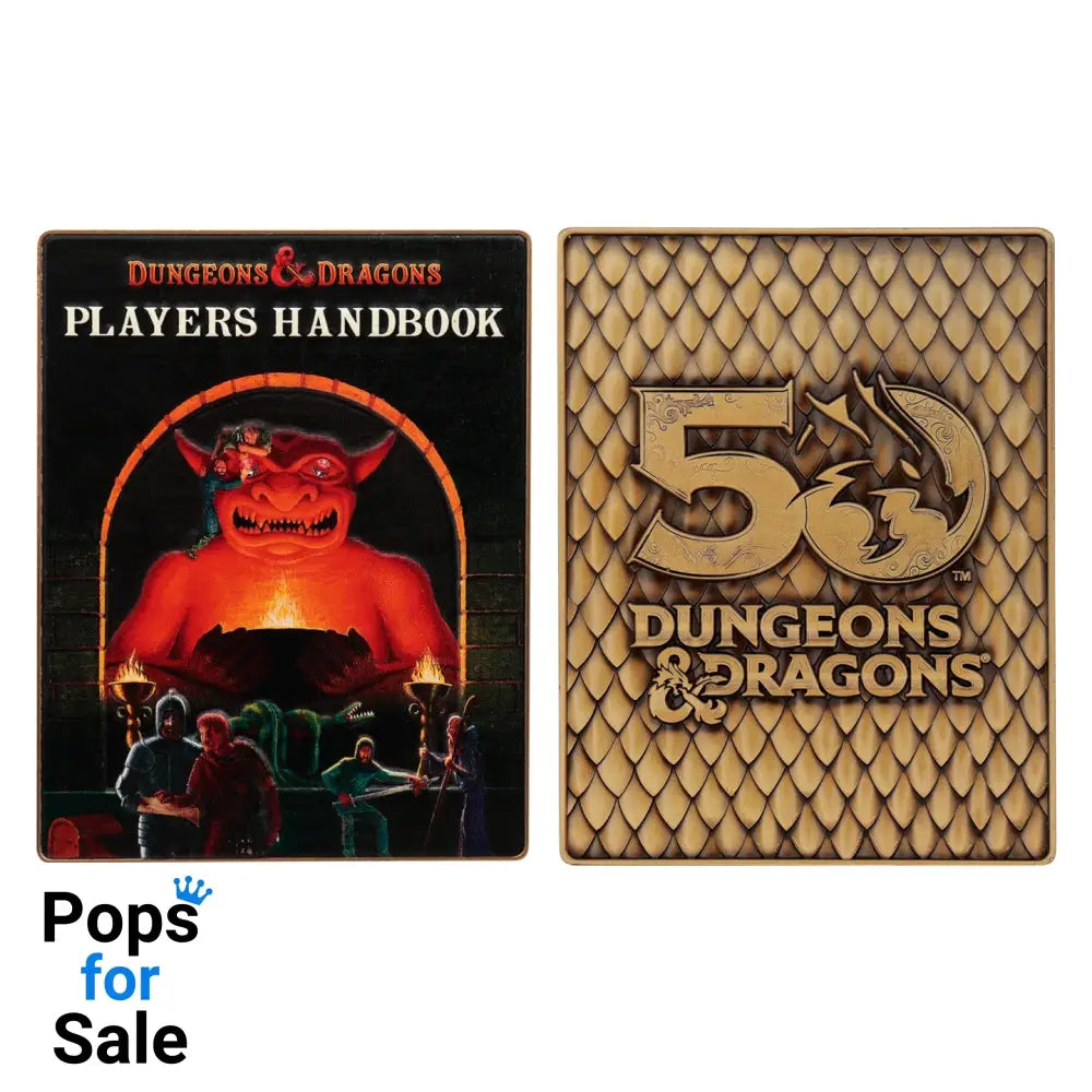 Dungeons & Dragons 50th Anniversary 1st Edition Book Cover Ingot Set Ingot set