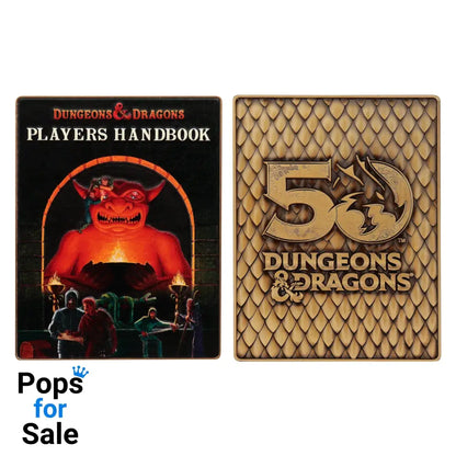 Dungeons & Dragons 50th Anniversary 1st Edition Book Cover Ingot Set Ingot set