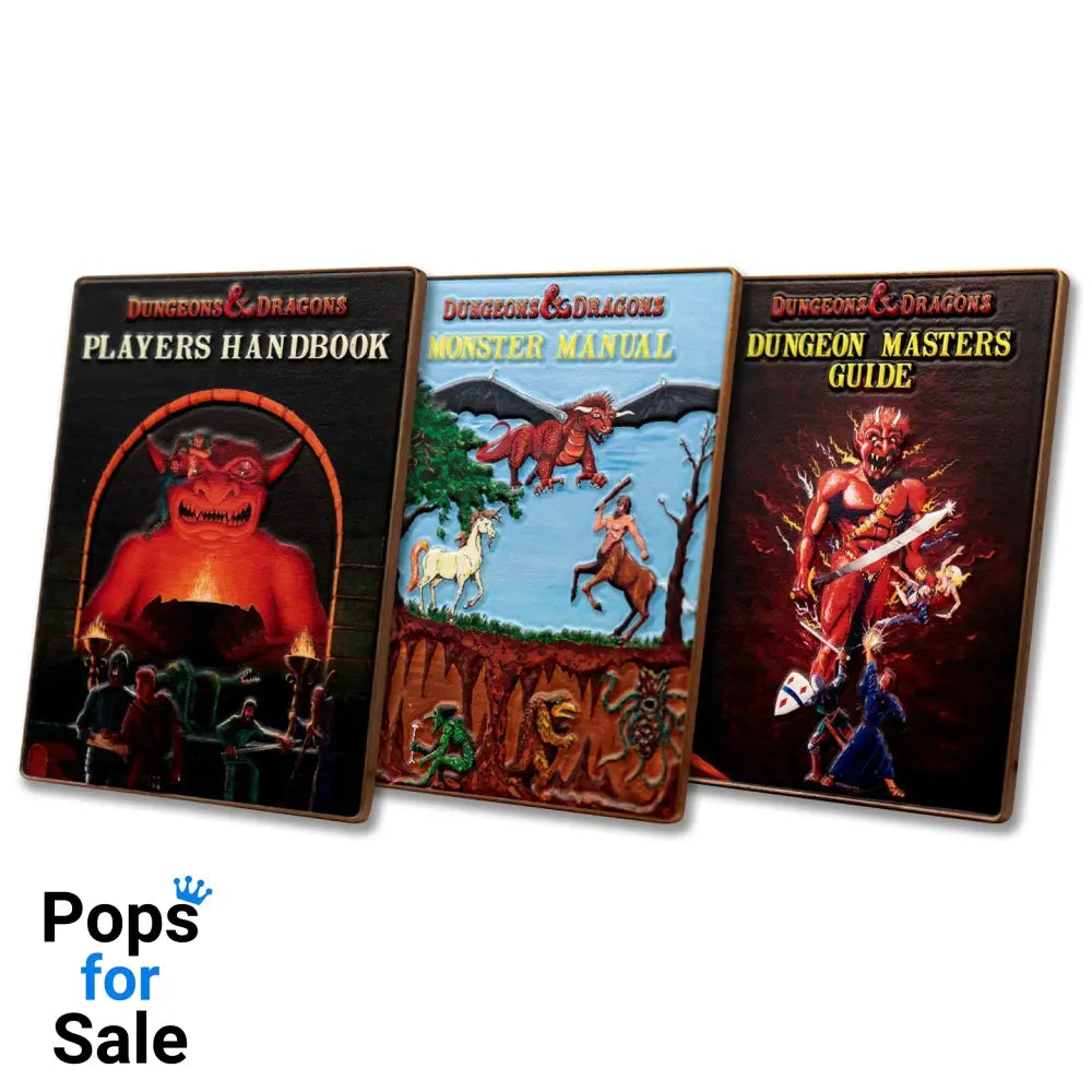 Dungeons & Dragons 50th Anniversary 1st Edition Book Cover Ingot Set Ingot set