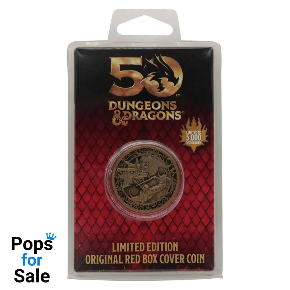 Dungeons & Dragons 50th Anniversary Antique Gold Coin