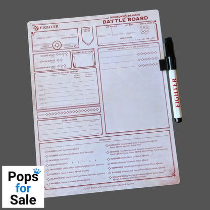 Dungeons & Dragons Battle Board Fighter