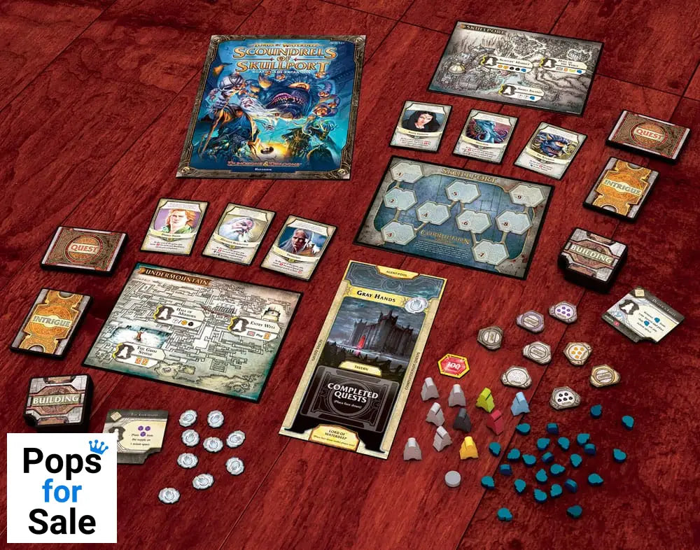Dungeons & Dragons board game Lords of Waterdeep: Scoundrels of Skullport Expansion *English Version*