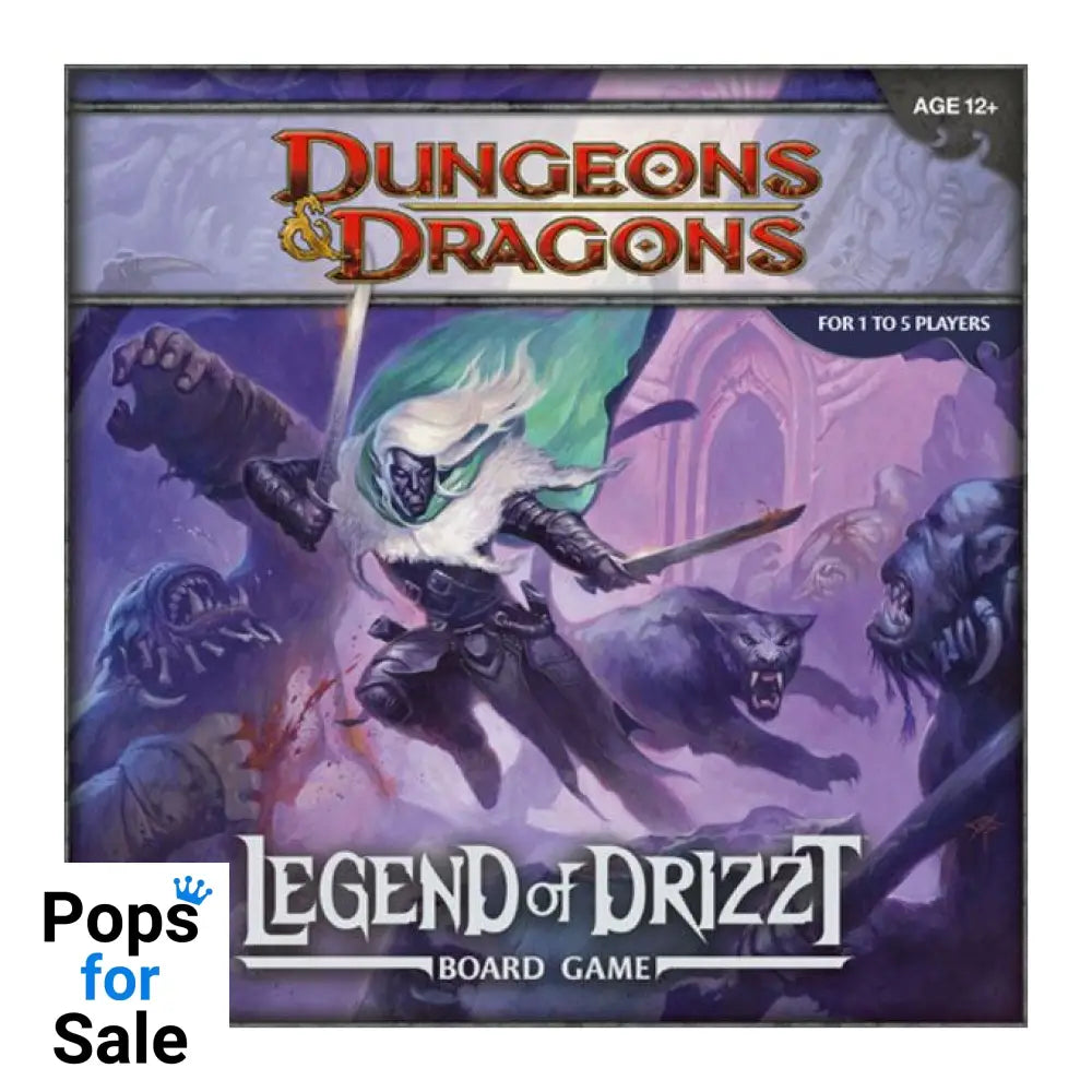 Dungeons & Dragons Board Game The Legend of Drizzt english