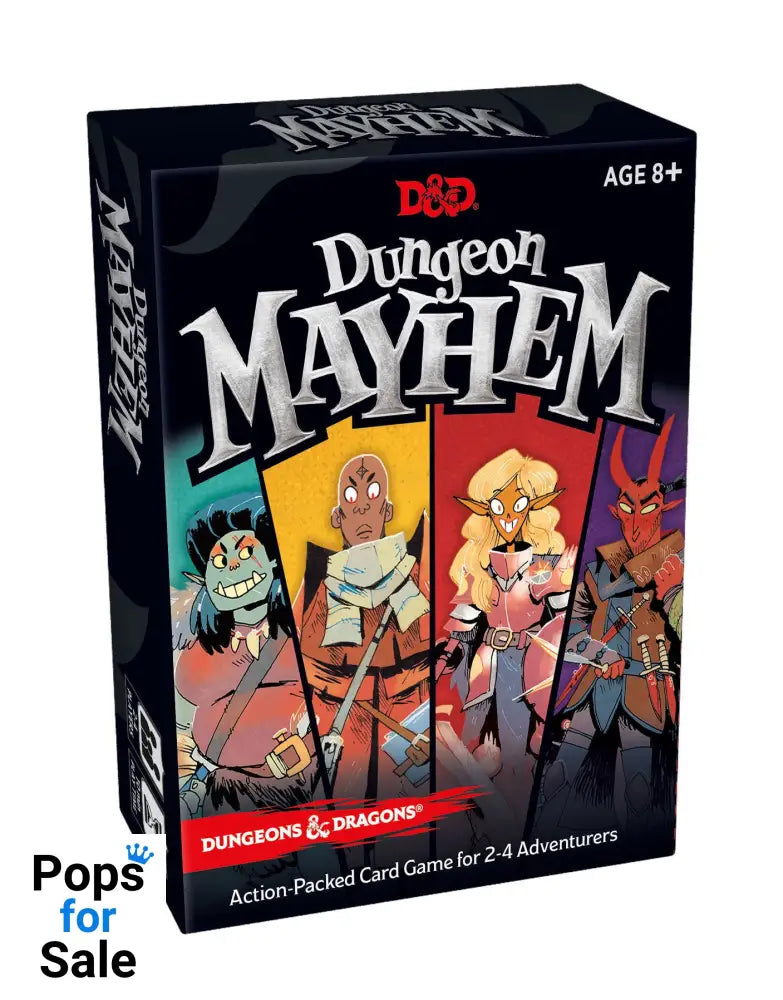 Dungeons & Dragons Card Game Dungeon Mayhem french Card Games