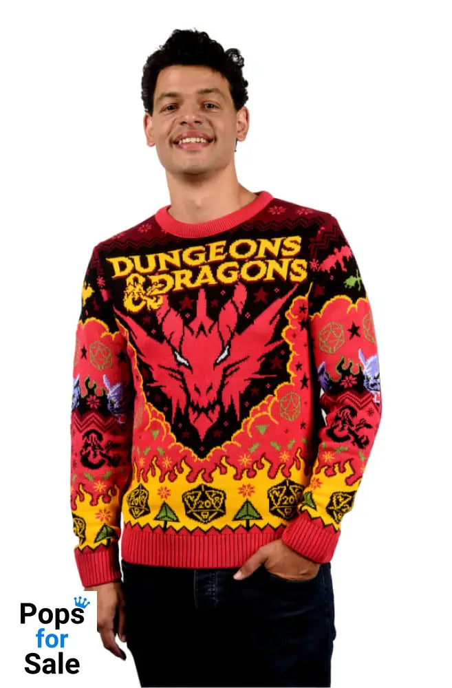 Dungeons & Dragons Christmas Jumper (Size L)