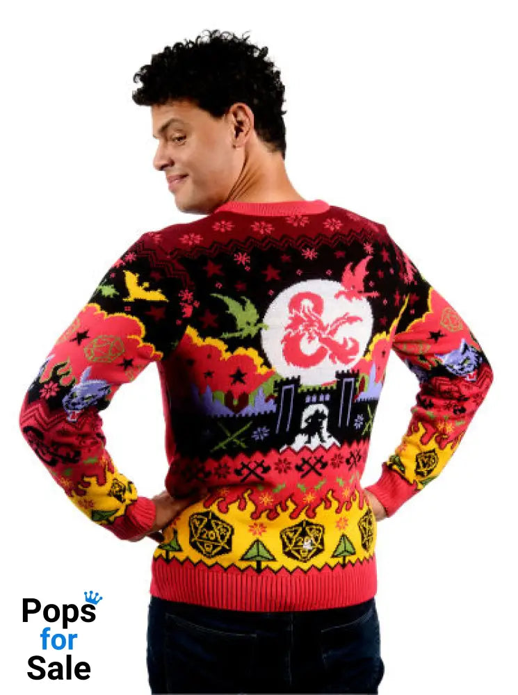Dungeons & Dragons Christmas Jumper (Size L)