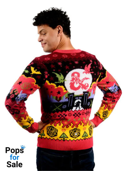 Dungeons & Dragons Christmas Jumper (Size L)