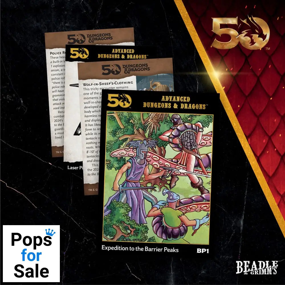 Dungeons & Dragons Classic Module Dice Set Journey to the Barrier Peaks (7) Dice