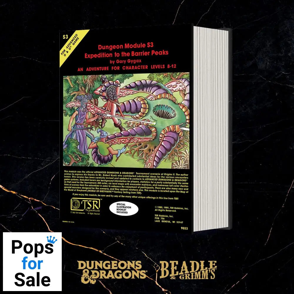 Dungeons & Dragons Classic Module Dice Set Journey to the Barrier Peaks (7)