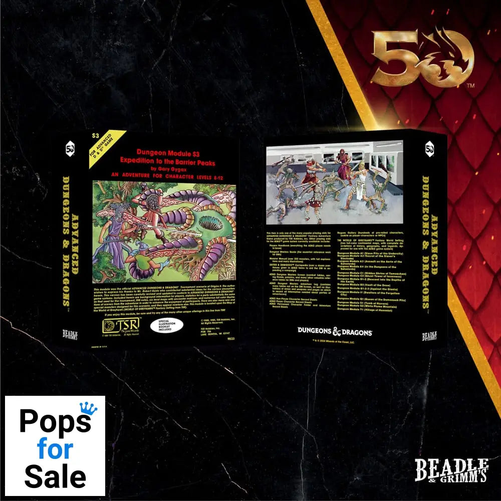 Dungeons & Dragons Classic Module Dice Set Journey to the Barrier Peaks (7)