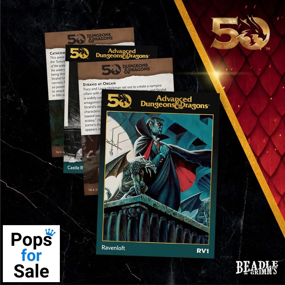 Dungeons & Dragons Classic Module Dice Set Ravenloft (7) Dice