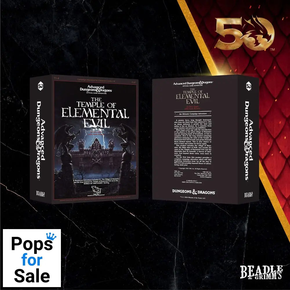 Dungeons & Dragons Classic Module Dice Set The Temple of Elemental Evil (7)