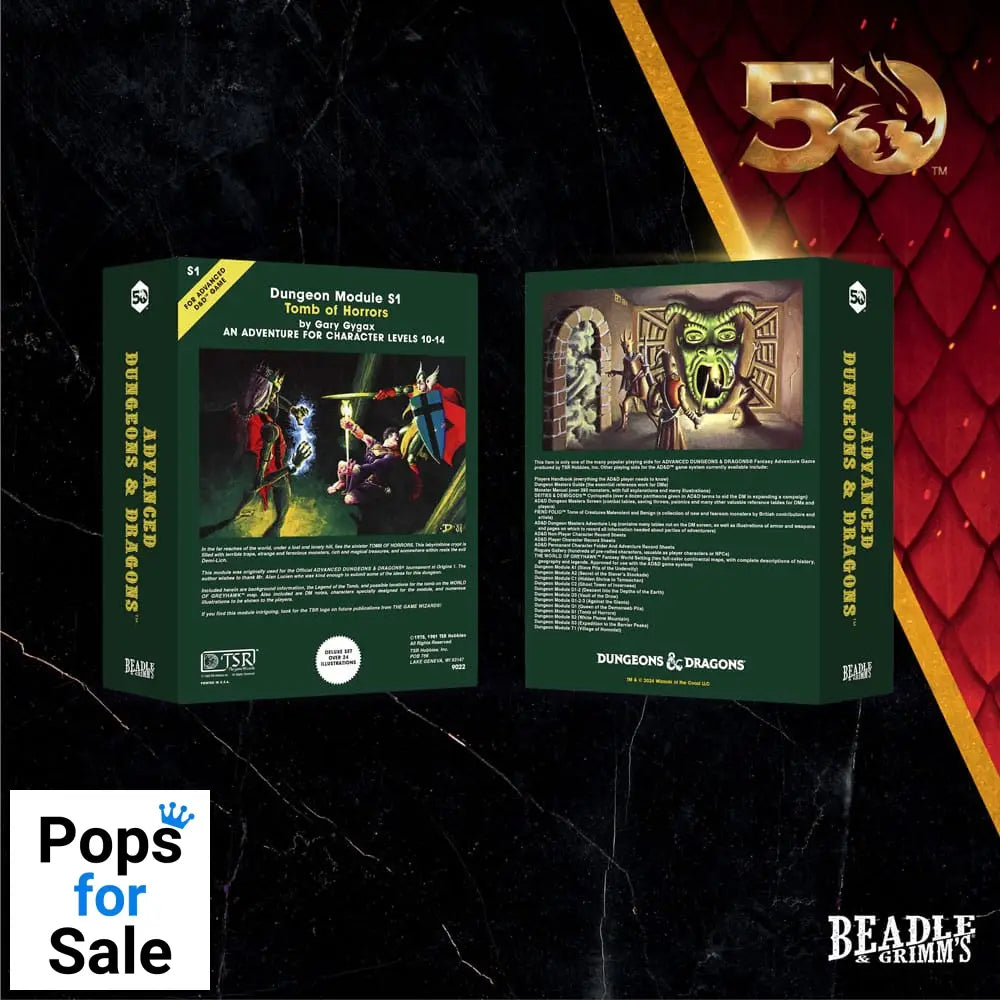 Dungeons & Dragons Classic Module Dice Set Tomb of Horrors (7)